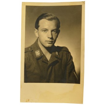 Porträtt av Luftwaffe Gefreiter. Espenlaub militaria